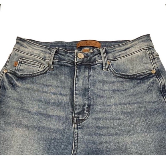 Judy Blue Los Angeles Jeans Skinny Fit Women’s 7/28 Denim Stretch Jeans - Picture 3 of 8
